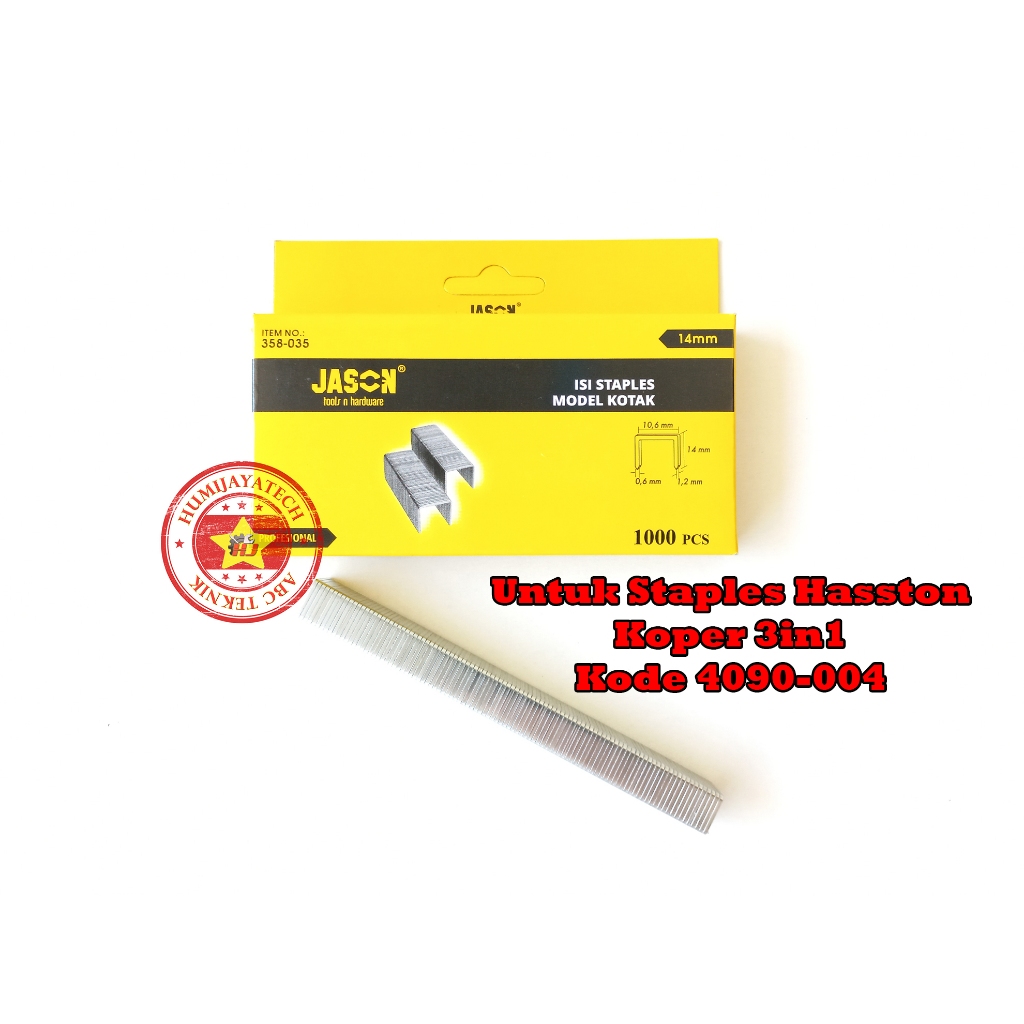 Isi Staples Tembak 14mm Jason