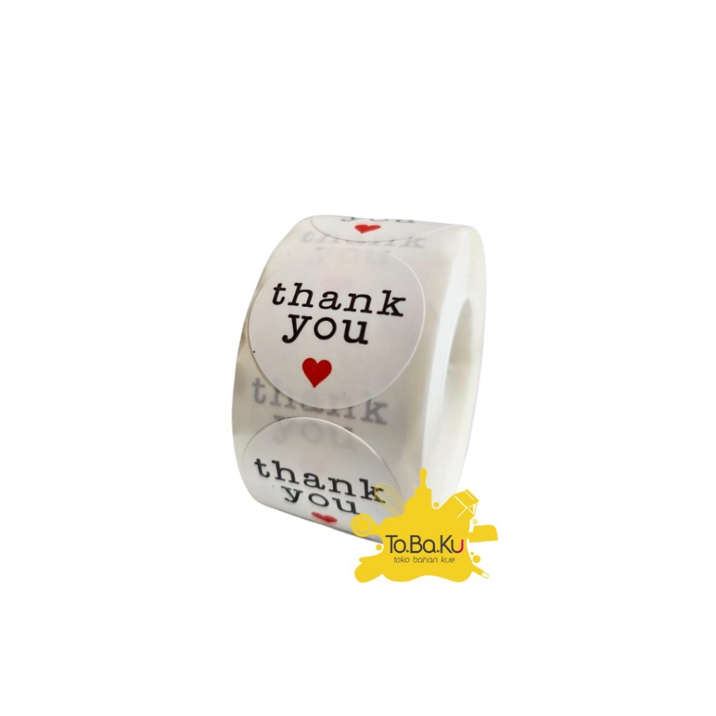 

Stiker Thank You B08 (Roll)