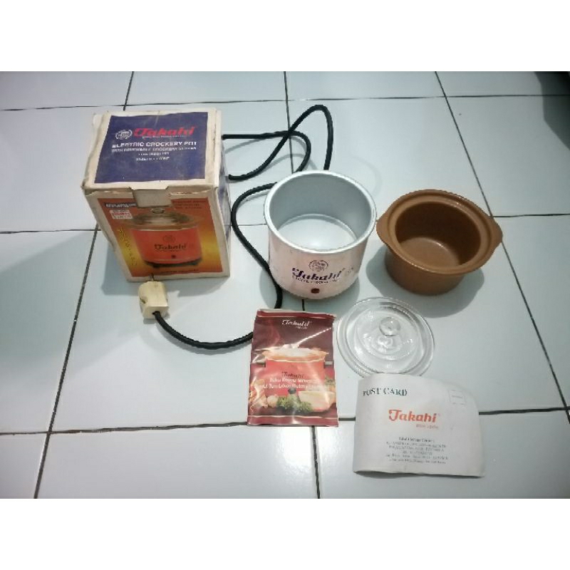 slow cooker takahi 0,7 liter preloved