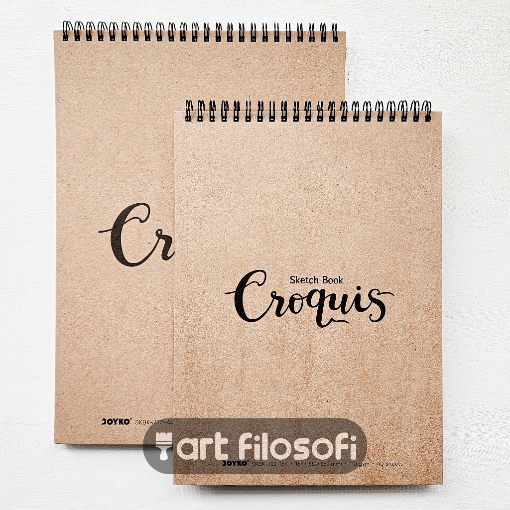 

Joyko Sketchbook Croquis Hard Cover SKBK-722 | Buku Sketsa