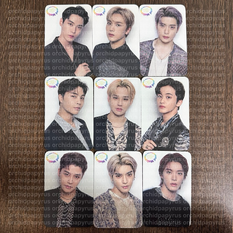 Photocard Doyoung Haechan Jaehyun Johnny Jungwoo Mark Taeil Taeyong Yuta NCT 127 NCTzen 127 Japan Fa