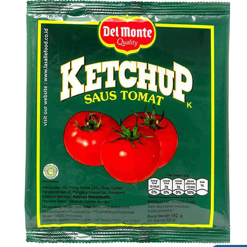 

DELMONTE TOMATO KETCHUP SCH BKS 24X9 GR