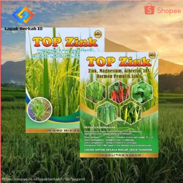 Termurah Top Zink kemasan 150gr