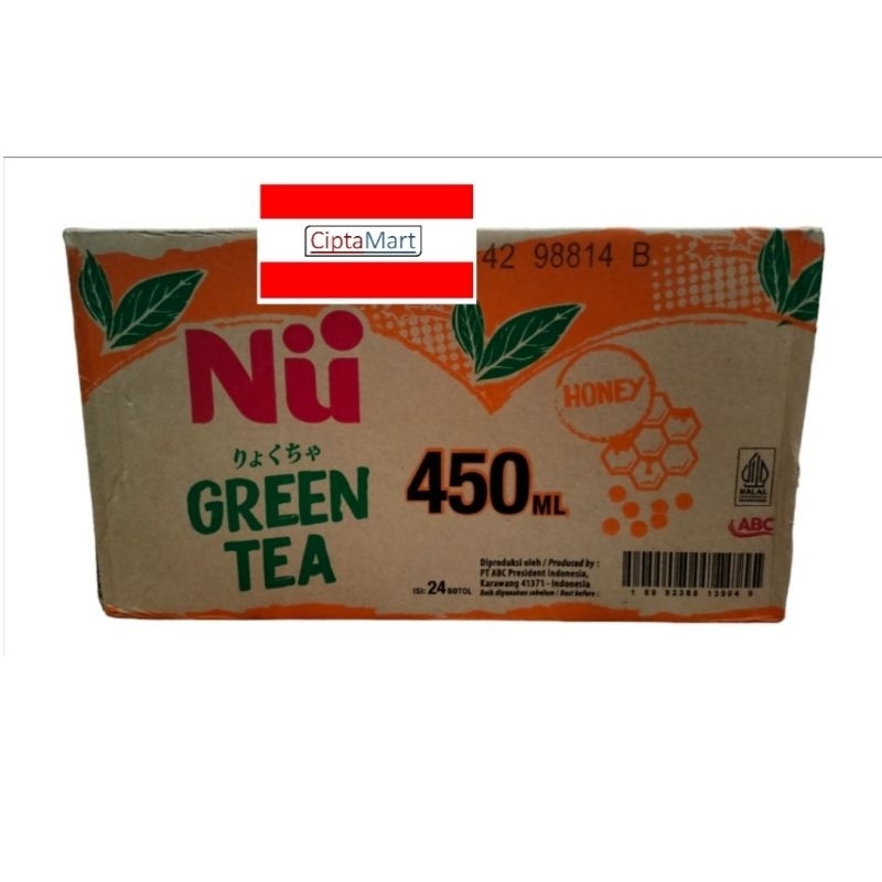 

Nu Green Tea All Variant 24 x 450 ml
