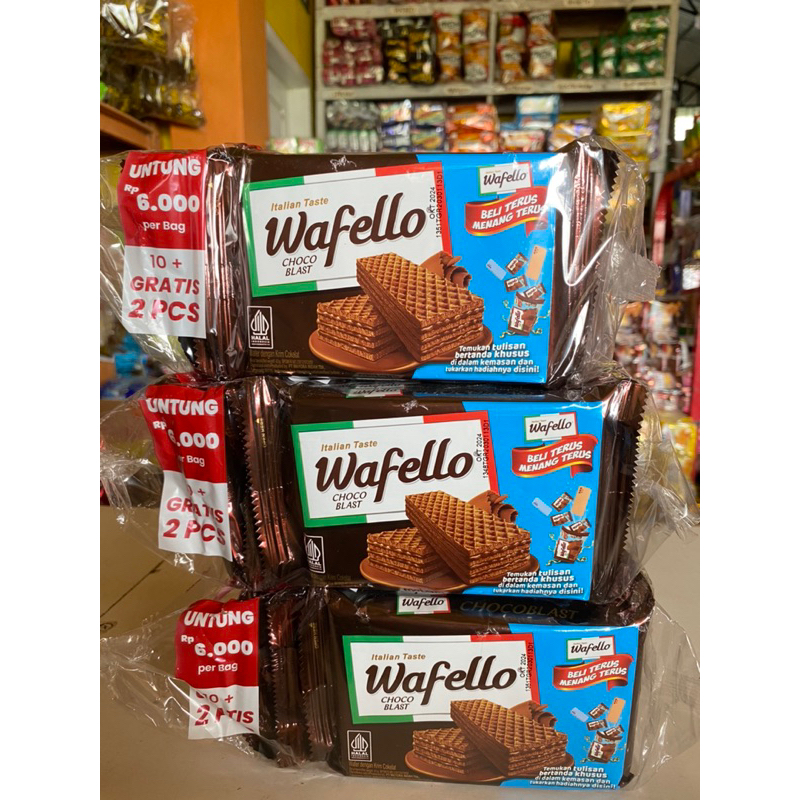 

Wafello Coklat 2rb isi 12 pcs Berhadiah YG DIKIRIM RANDOM YA