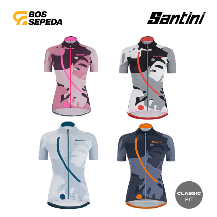 Santini Giada Maui Women Road Cycling Jersey - Baju Sepeda RoadBike