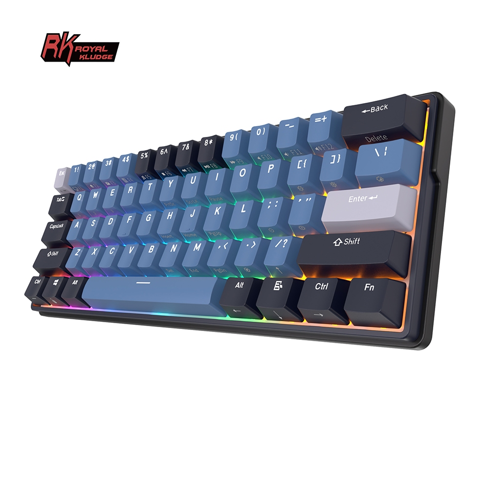 Royal Kludge RK61Plus Black 61 Key Gaming Keyboard