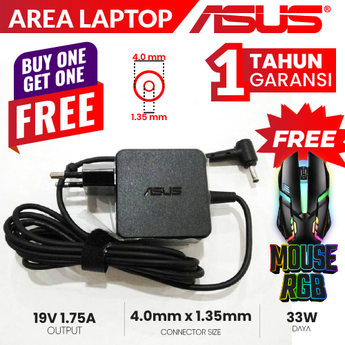 ORIGINAL ADAPTOR CHARGER ASUS X200 X201 X441 X453 VivoBook 15 X515 X515M X515EA X515EP X441M X441MA 