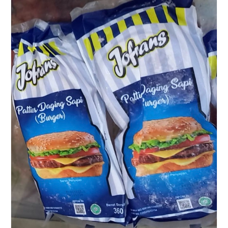 

JOFRAN BEEF PATTIES SAPI ISI 6