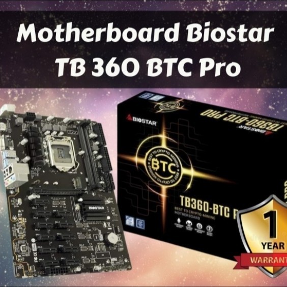 Motherboard Biostar TB360 BTC PRO