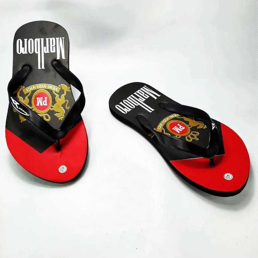 Sandal Jepit Pria Motif Rokok Uk 38-42