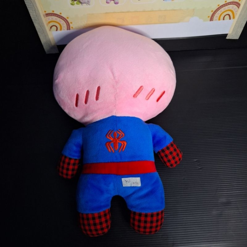 Boneka Apeach Besar Kostum Spiderman Teman Kakao Cantik Lucu