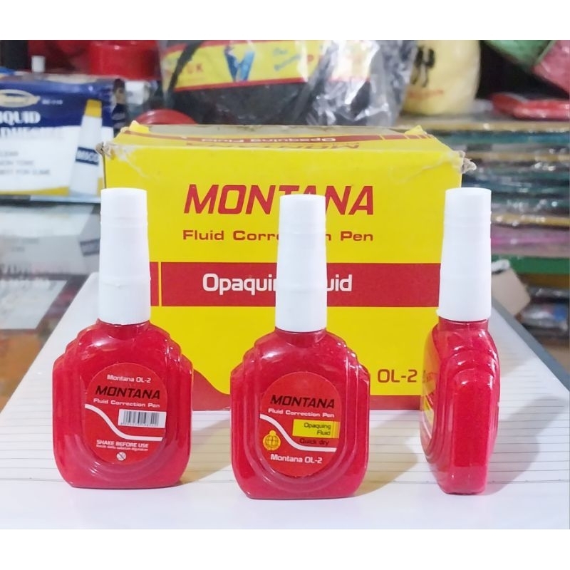 

TIPEX CAIR MIRIP KENKO KE 01/ HARGA MURAH / ISI 12 PCS TIPEX MONTANA 0L 2