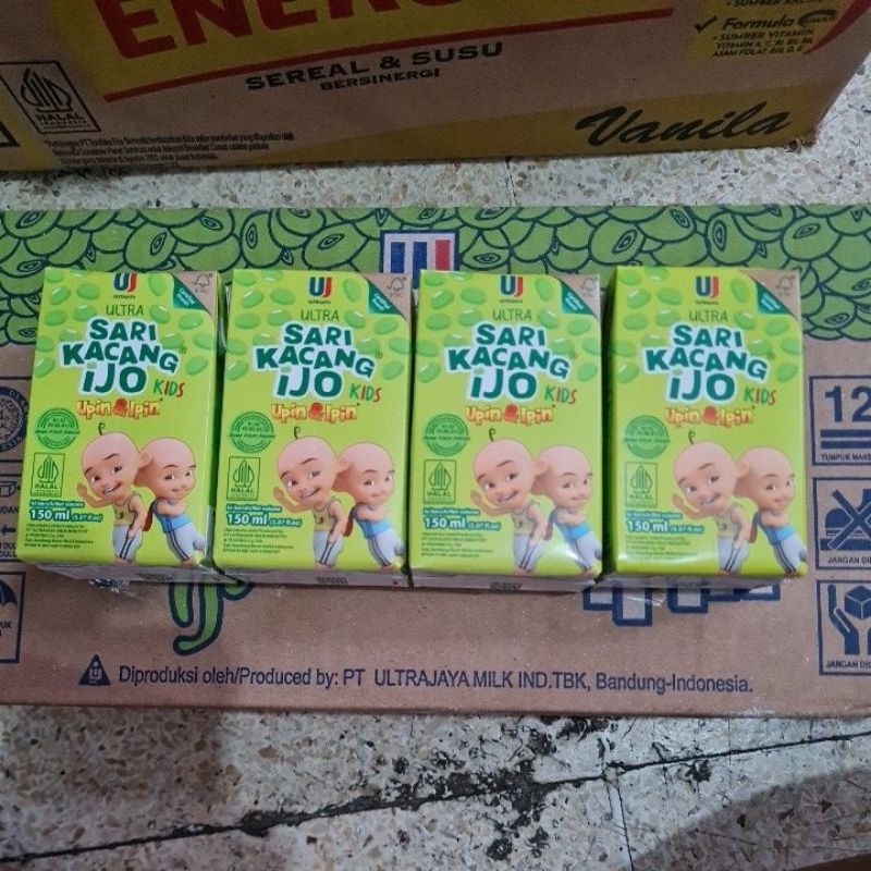 

1 dus isi 24 ultra sari kacang hijau 150ml