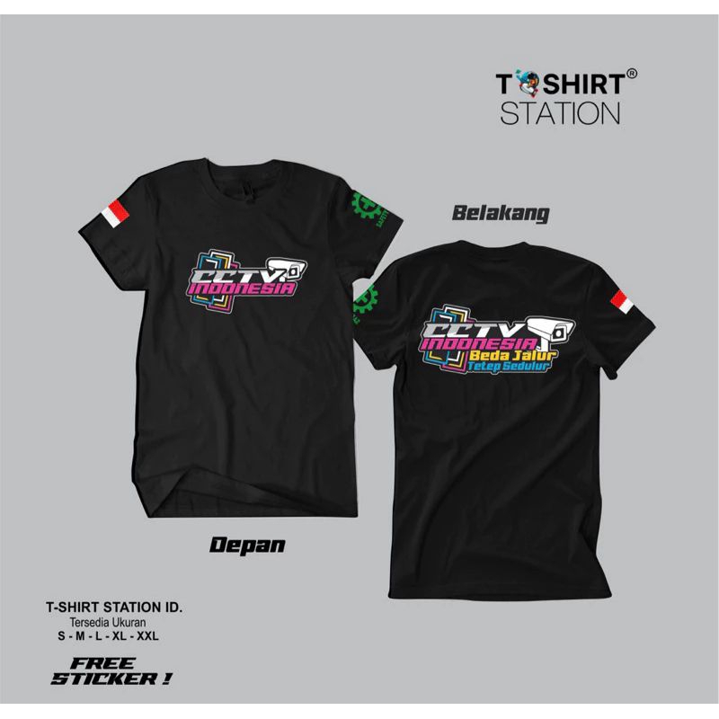 KAOS CCTV INDONESIA Distro