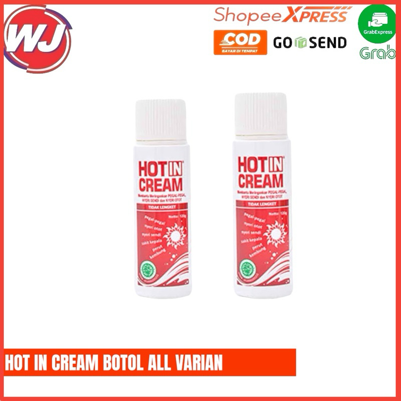 HOT IN CREAM BOTOL