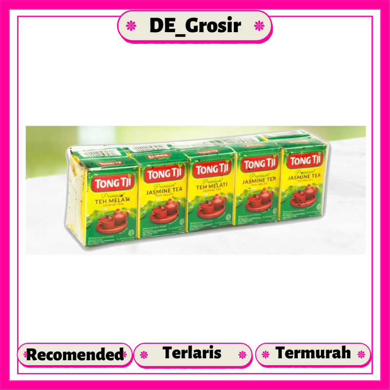 

Tong Tji Premium Teh Tubruk Melati 40 gr Dapat 1 Pak Isi 5 Pcs