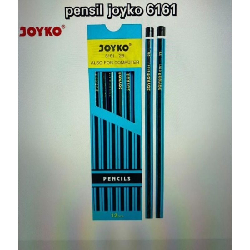 

Pensil Joyko 6161 2B isi 12pcs