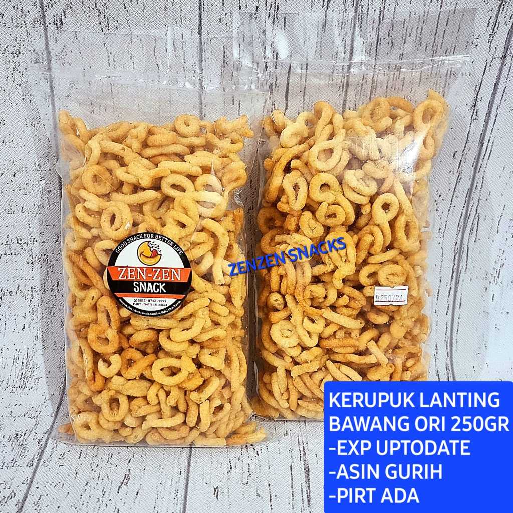 

KERUPUK LANTING BAWANG 250GR