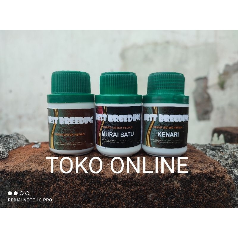 BEST BREEDING 40ML vitamin ternak macet breeding semua burung