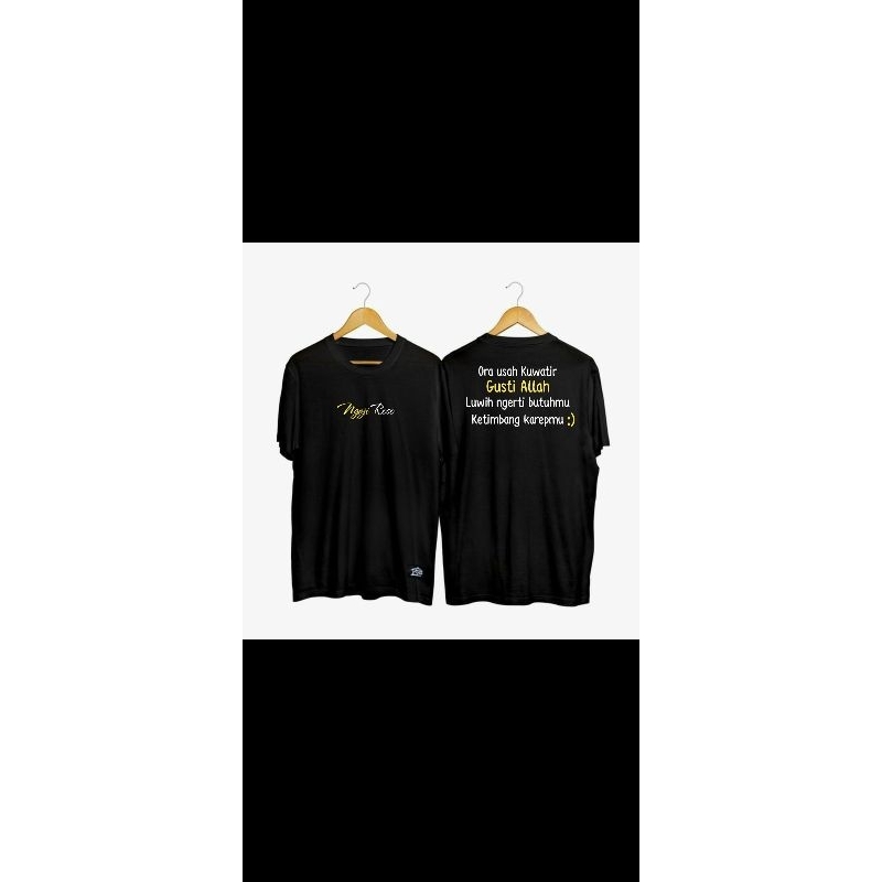 KAOS NGAJI ROSO : OJO KUWATIR ,GUSTI ALLAH LUWIH NGERTI BUTUHMU, KETIMBANG KAREPMU