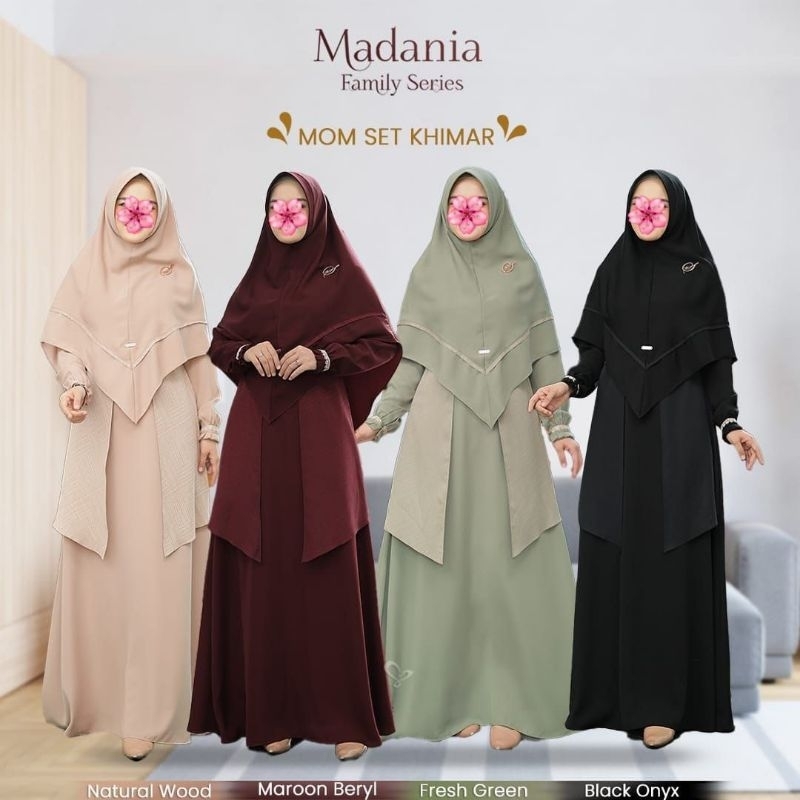 MADANIA FAMILY SERIES DRESS (GAMIS ONLY) BY SALVINA HIJAB SARIMBIT