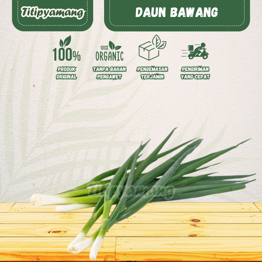 

Daun Bawang Segar | Spring Onion Fresh | Scallion