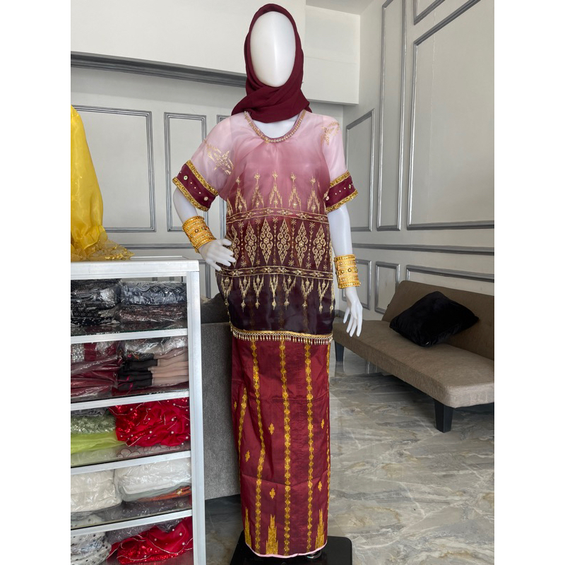 baju bodo modern bugis