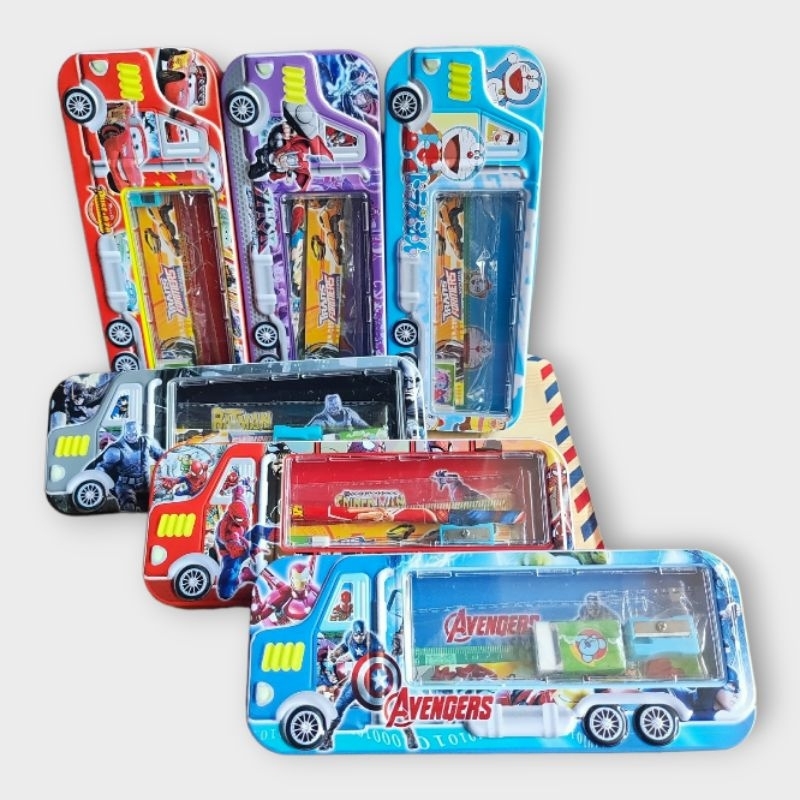 

tempat/kotak/tepak pensil bus pensil set/stationary set K 669