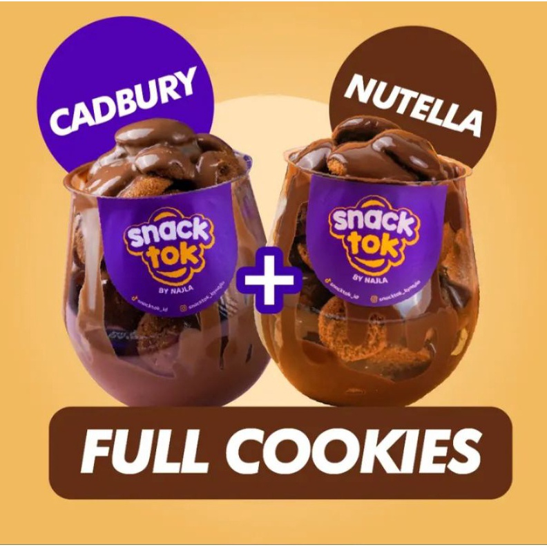 

1212 COD Snacktok Full Cookies Bittersweet ByNajla murah