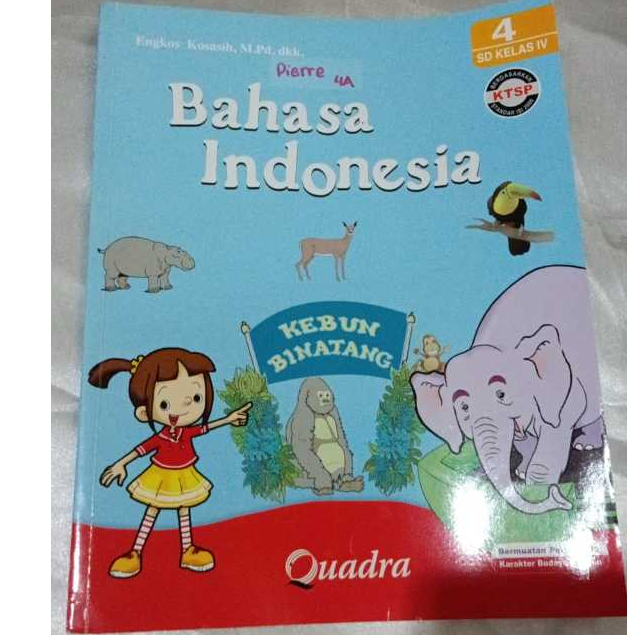 

Buku Bahasa Indonesia 4 Quadra USED