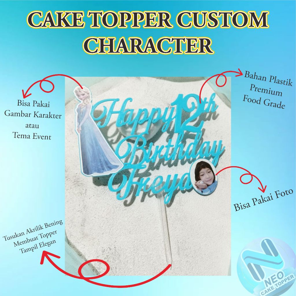 Cake Topper Custom Karakter || Cake Topper Custom Character