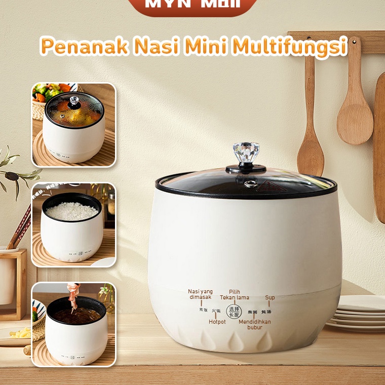 YlE MYN Mall 16L Mini Magic Com  Magic Com Kecil  Penanak nasi  Panci Listrik  Mini Rice Cooker Mini