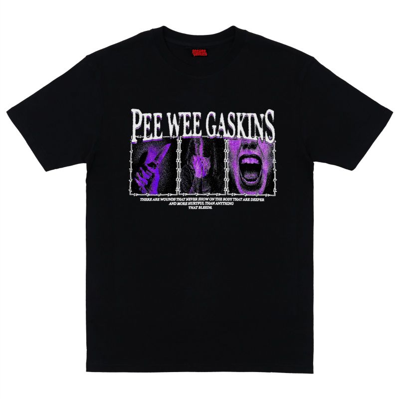 Pee Wee Gaskins - that bleedes / Tshirt black/ kaos band pee Wee Gaskins