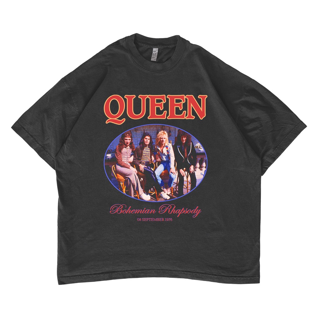 Kaos Band Queen Bohemian Rhapsody Oversized T-shirt