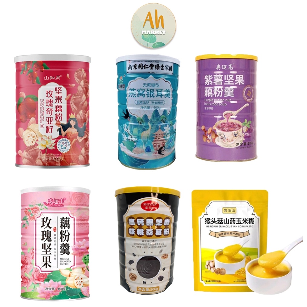 

Terbaru Oufen Lotus Root Powder Mai Qiu Feng Lotus Root Bubuk Akar Teratai gas