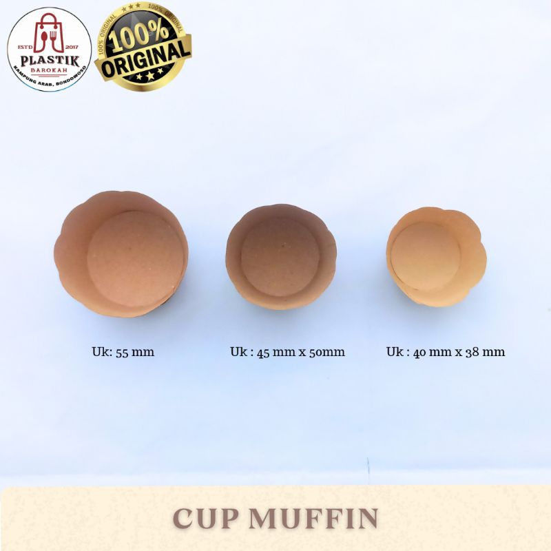 10 PCS MUFFIN / CUP MUFFIN / CUP KERTAS KOKOH/ CUP MUFFIN MINI / CUP CAKE
