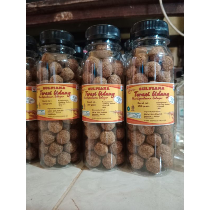 

Terasi udang SULFIANA, Terasi udang rebon asli Khas Kepulauan Selayar