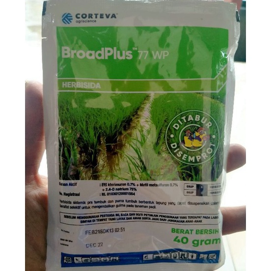 Terlaku Herbisida AllyPlus BroadPlus 77 WP