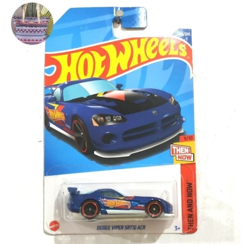 Hot Wheels Dodge Viper SRT10 ACR Blue biru