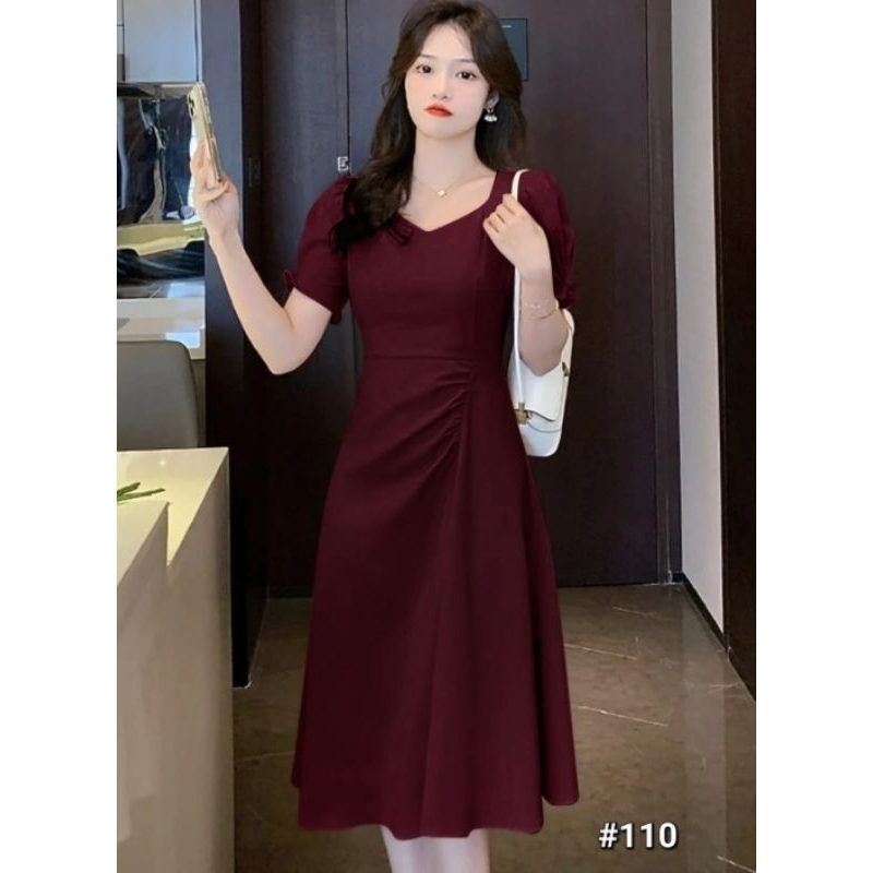 Dres scuba polos edisi imlek  #110 Bahan scuba Ld  90-110 Pjg103