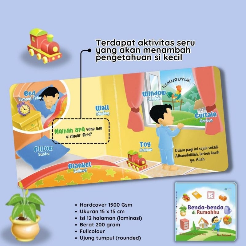 BOARDBOOK BENDA-BENDA DI RUMAHKU