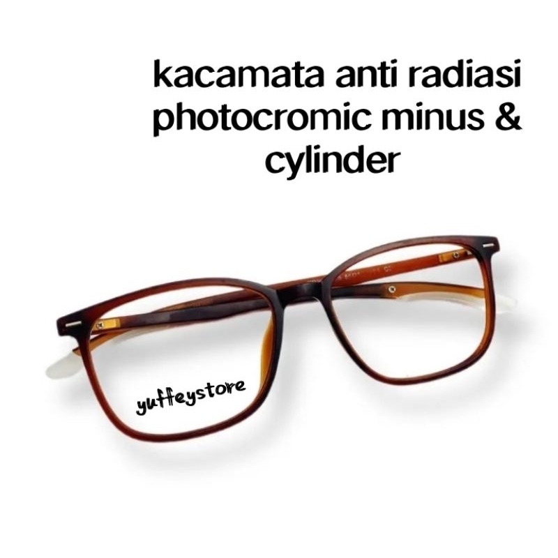 kacamata gaming ,Lensa Anti radiasi photocromic