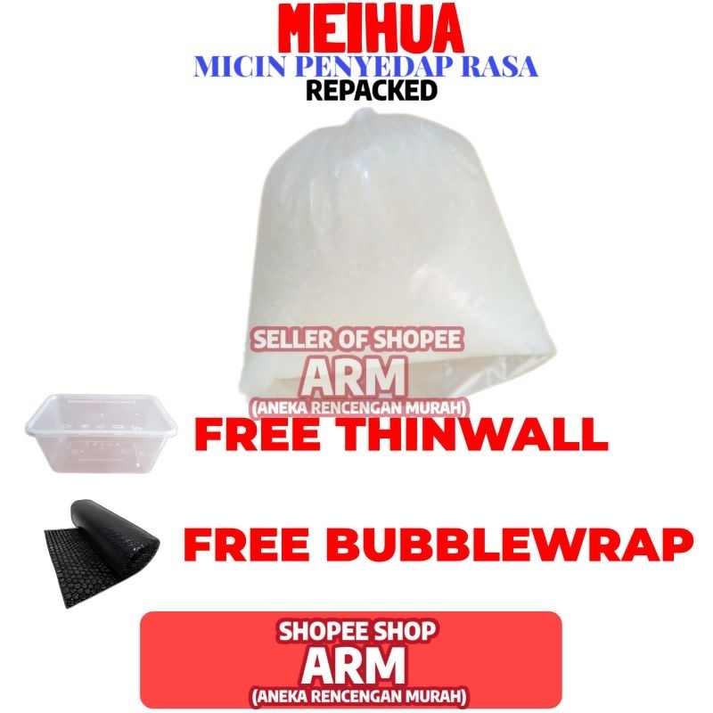 

Meihua Micin Penyedap Rasa Aroma 100 Gram Repacked