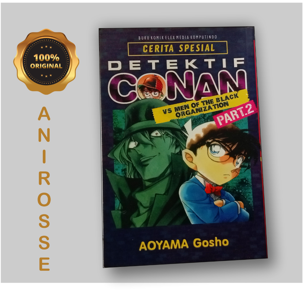 [ORIGINAL] Manga Detektif Conan Vs Men Of the Black Organization Part 2 karya Aoyama Gosho