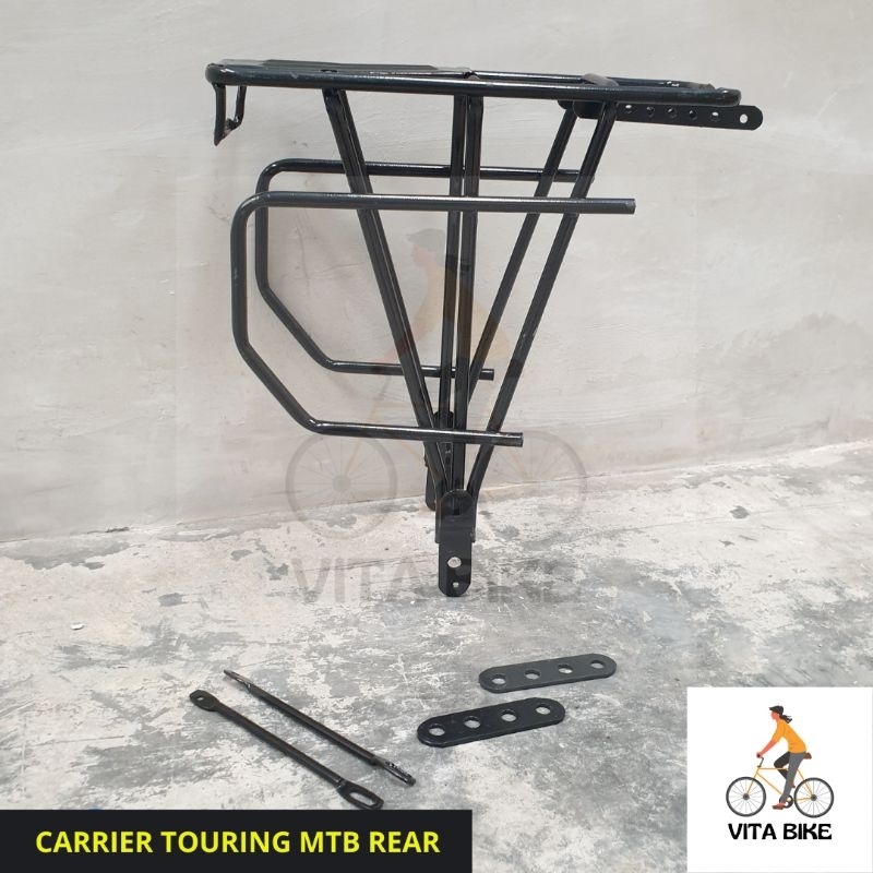 Bagasi Sepeda Touring Belakang Rak Bagasi MTB Panier Belakang