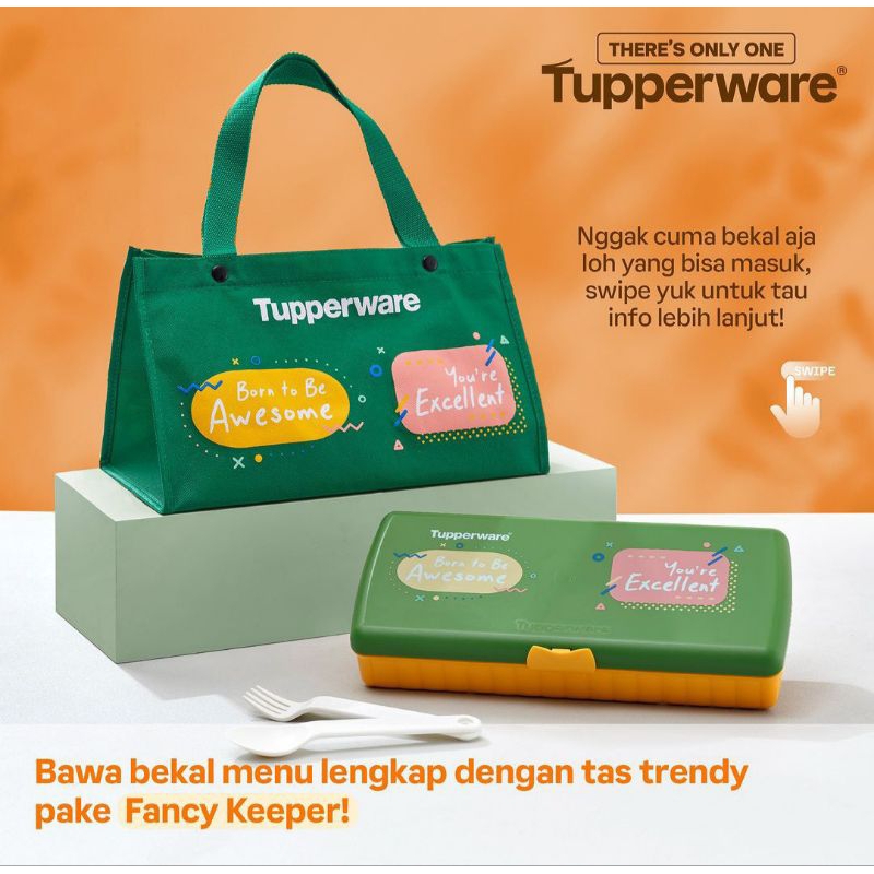 FANCY KEEPER TUPPERWARE / LUNCH BOX
