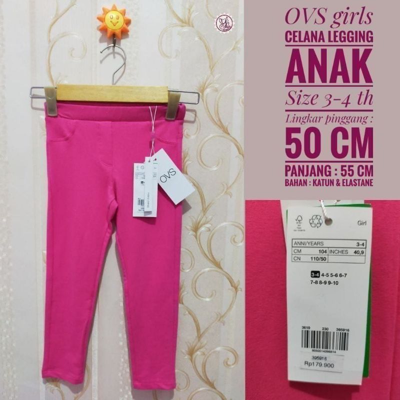 Celana Legging OVS GIRLS Celana Legging Anak Perempuan OVS GIRLS Celana Legging OVS GIRLS