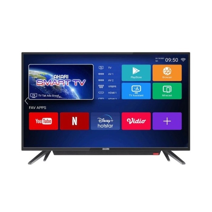 LED AKARI AT 5550B / AKARI 50 INCH LED TV AT 5550B / SMART TV  AKARI AT 5550B