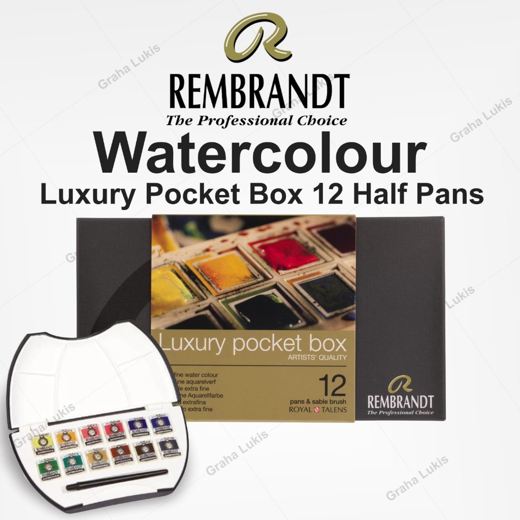 

Rembrandt Water Colour Pocket Box 12 Pans